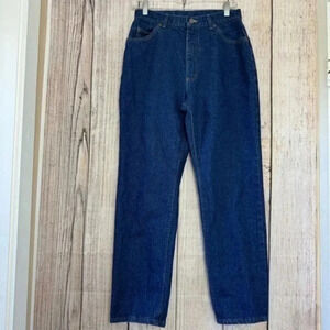 Vintage L.L Bean Double L Womens Straight Jeans Blue  size 12